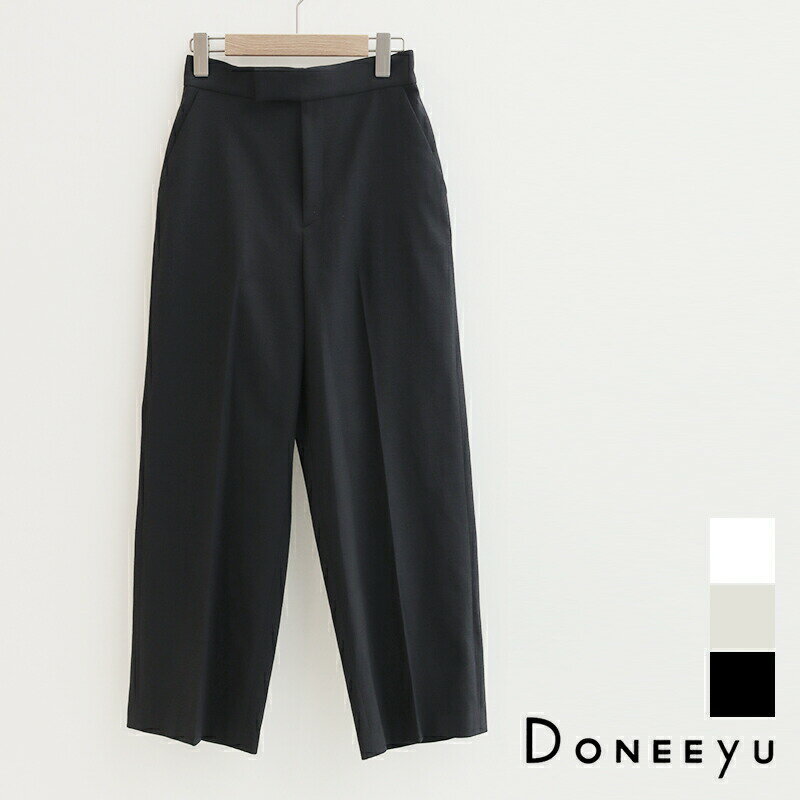 DONEEYU ドニーユ　ドドライタンブラーワイドパンツ U2432◆4ss