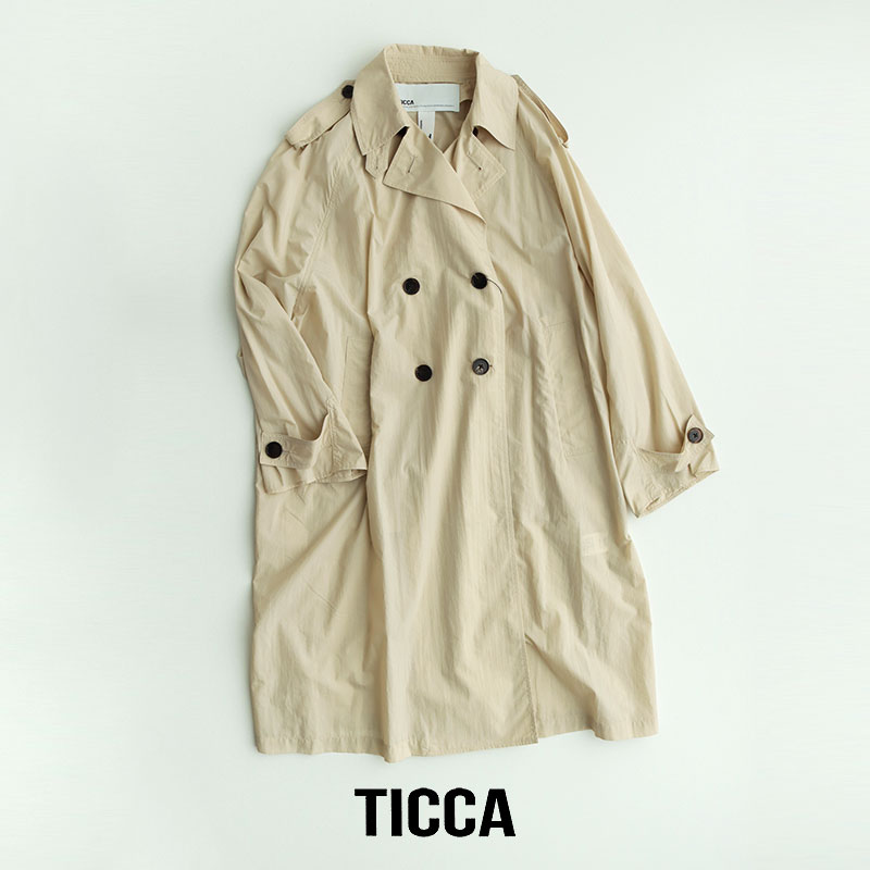 TICCA ティッカ トレンチコート TBBS-161