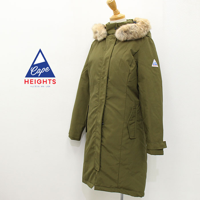 ケープハイツ ダウン（レディース） 【SALE】cape HEIGHT ケープハイツ　フード付きロングダウンジャケット ELLNORA JACKET CHW111179218◆3