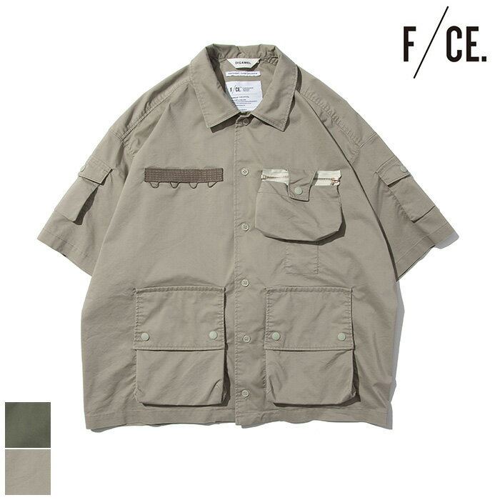 F/CE.×DIGAWEL　エフシーイー×ディガウェル　 7 Pockets S/S Shirt　7ポケットショートスリーブシャツ　FSP02231U0001