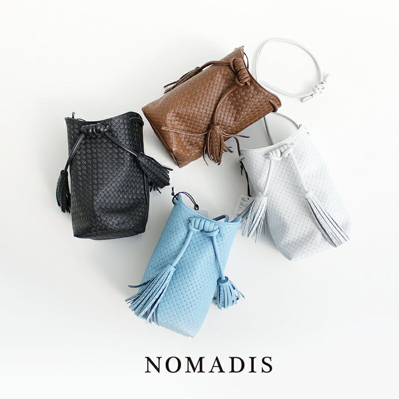 NOMADIS ノマディス　LIEN リアン レザーショルダーバッグ 24SS-N164-00-09/24SS-N164-00-11/24SS-N164-00-29/24SS-N164-00-71