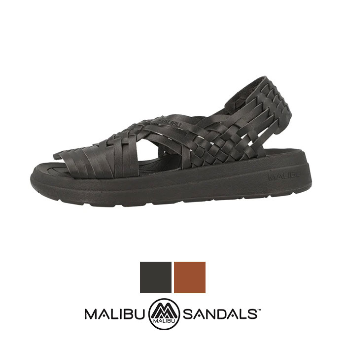 メーカー希望小売価格はメーカーサイトに基づいて掲載しています[ MALIBU SANDALS　（マリブサンダルズ） ] CANYON　キャニオン(メンズ)　MS01 [ MALIBU SANDALS　/　マリブサンダルズ ] メキシコで古くから培われてきたワラチサンダルの製法を、現代のフットウェアデザインとエンジニアリングの技術を用いて、ヴィーガン素材を使ってアップデート。 伝統的なデザイン哲学に立ち返り、ビーチからタウンまで日常的に履けるよう、革新的な特徴を備えたクラシックなワラチサンダルを再構築しました。 Info マリブにはビーチ以外にもキャニオンも多くあり、デザイナーもトレッキングを好むことから名づけられたモデル。70年代に人気だったメキシコのワラチサンダルにインスピレーションを得た現代版ワラチサンダルともいうべきモデル。 ワラチサンダルの伝統を現代に伝えるマリブのシグネチャーモデル「CANYON（キャニオン）」 【機能】 ・サポート力のある手編みの伝統的なワラチアッパーデザイン。 ・アッパーストラップ素材にはヴィーガンレザー（合成マイクロファイバー）を使用。 ・フットベッドには快適なフィット感のソフトなEVAフットベッドを使用。 ・人間工学に基づいたアーチサポート、クッション性の高いEVAミッドソールとアウトソールに使用したMグリップソールは、耐久性のあるゴムで作られており、ブランドロゴイメージでもある「M」デザインのパターンで成形され、優れたグリップ力を発揮します。 MADE IN CAMBODIA Fablic アッパーストラップ素材：VEGAN LEATHER（ヴィーガンレザー） Size(平置き：約) ※サイズに関しては商品により1〜2cmの誤差が発生する場合がありますので、予めご了承ください。 Attention ※掲載写真はパソコンのモニターによって実物と色味が異なる場合がございます。 ※商品は実店舗での販売もしておりますので、タイムラグにより在庫数のずれが生じる場合がございます。 万が一品切れの場合は誠に申し訳ございませんが、何卒、ご容赦の程お願い申し上げます。 Coordinate