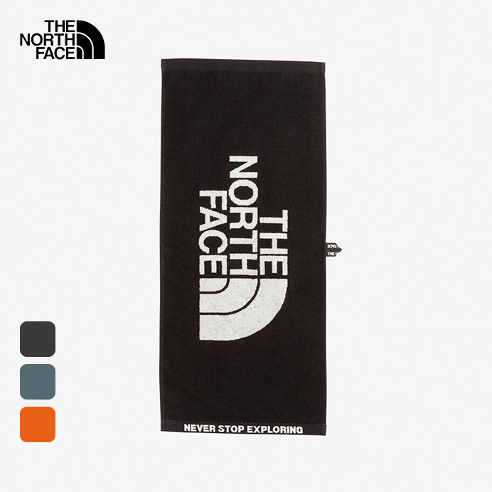THE NORTH FACE/ザ・ノース・フェイス　COMFORT COTTON TOWEL M/コンフォートコットンタオルM　NN22101【(K)ブラック、(SL)スレートグレー、(YO)ヤムオレンジ】【2026AW継続入荷】