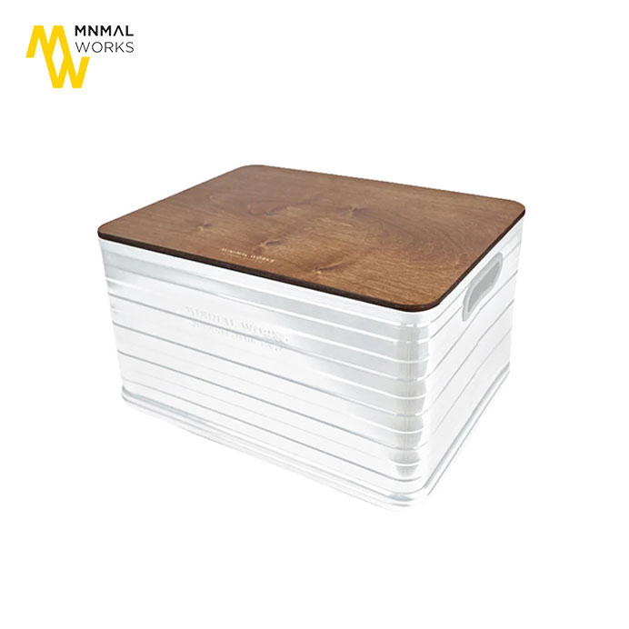 【SALE】MINIMAL WORKS/ミニマルワークス　CONTAINER WOOD COVER/アルミニウムコンテナU50基本型ウッドカバー　MGFU-AW500-PL0【WOOD】