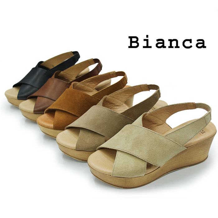 ビアンカ 【SALE】BIANCA ビアンカ ウエッジソールサンダル　5699◆5ss