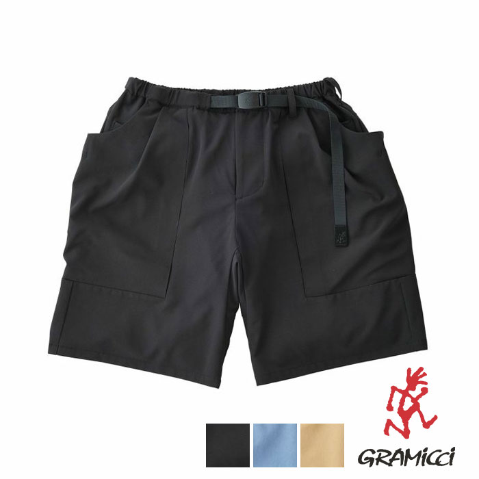 Gramicci グラミチ SHELTECH X RENU CHUCKWALLA SHORT シェルテック レニューチャカワラショーツ ハーフパンツ ユニセックス G2SC-P074【アウトドア キャンプ クライミング 遮熱 接触冷感 吸水…