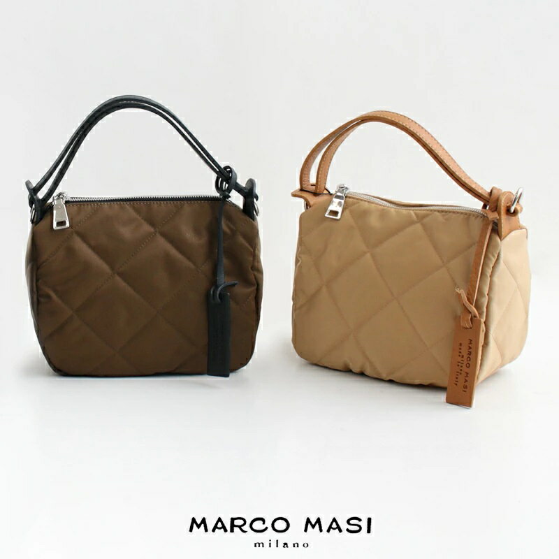 乐天商城 - MARCO MASI マルコマージ　キルティングバッグ BAG-3400NY-TRAP