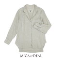 【SALE】MICA&DEAL マイカアンドディール　リネン2WAYシャツ　0121201081◆3