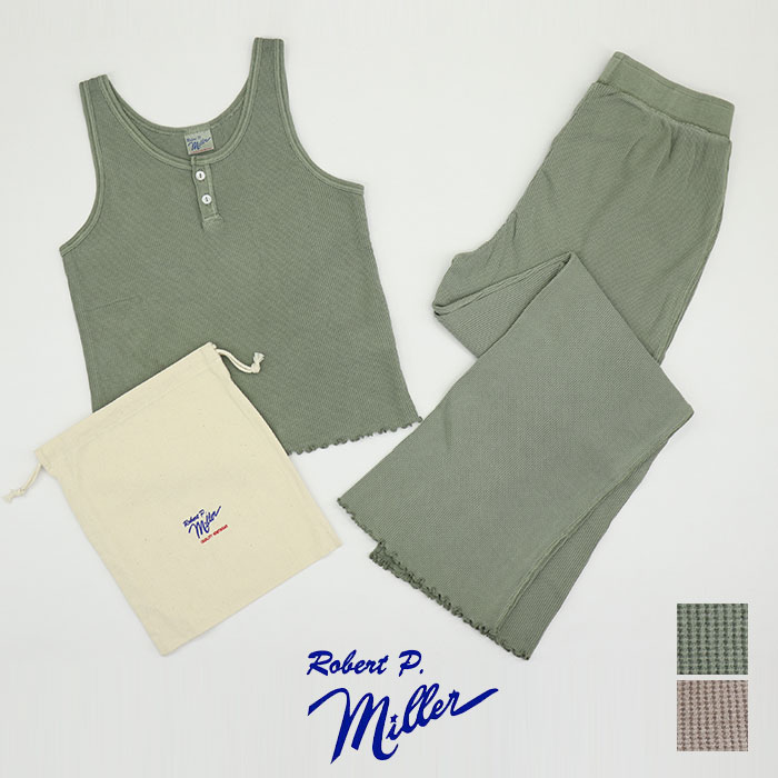 【SALE対象外】miller ミラー　ワッフルタンクトップ&パンツセット　RM211-231/233