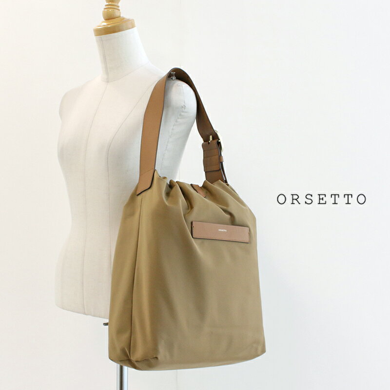 Rakuten - ORSETTO　オルセット　バックル付きナイロンショルダーバッグ 01-125-02