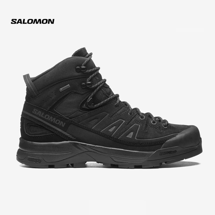 Rakuten - SALOMON/サロモン　X-ALP MID LEATHER GORE-TEX　L47638700【ユニセックス】【スポーツスタイルシューズ】【Black/Black/Aspahlt】