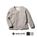 【SALE】【キッズサイズ】snow peak スノーピーク Kids Flexible Insulated Cardigan SW-22SK001【アウトドア...