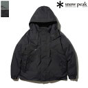 snow peak スノーピーク FR 2L Down Jacket JK-22AU001【ダウン ダウンジャケット アウトドア キャンプ トラベル デイリー アウター】◆0.5