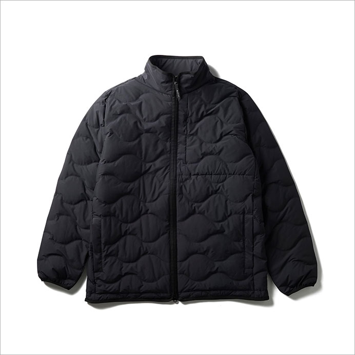 SNOW PEAK/スノーピーク　SEAMLESS QUILTED DOWN JACKET/シームレスキルテッドダウンジャケット　JK-25AU029【ユニセックス】【BLACK】【アウトドア　キャンプ　アウター　ミリタリー】
