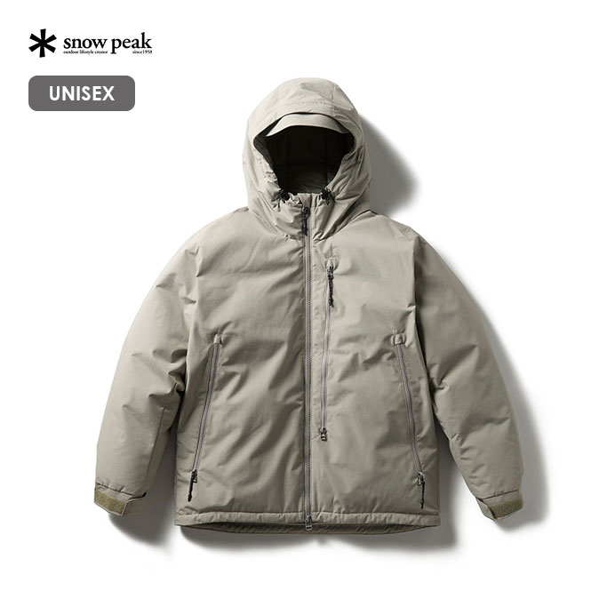 乐天商城 - SNOW PEAK/スノーピーク　FR 2L DOWN JACKET/FR 2Lダウンジャケット　JK-25AU004【ユニセックス】【GREIGE】