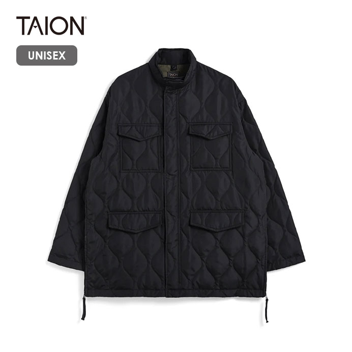 TAION/タイオン MILITARY M65 DOWN JACKET/ミリタリーM65ダウンジャケット M65WZML-1【ユニセックス】【(BLACK)ブラック】