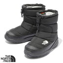 【防水】【キッズ】THE NORTH FACE ザ ノースフェイス ヌプシ ブーティ ウォータープルーフ（キッズ）K Nuptse Bootie WP NFJ51980【ヌプシブーツ スノーブーツ 防水 17cm-22cm】