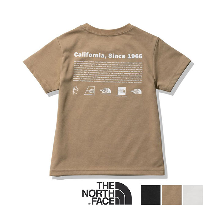 THE NORTH FACE ザ・ノースフェイス ショートスリーブヒストリカルロゴティー キッズ S/S Historical Logo Tee NTJ32258【アウトドア キャンプ ハイキング】