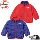 THE NORTH FACE ザ・ノースフェイス B Reversible Cozy Jacket　リバーシブルコージージャケット（ベビー）NYB82244【90cm フリース ナイロン　出産祝い　ギフト　マタニティ　】