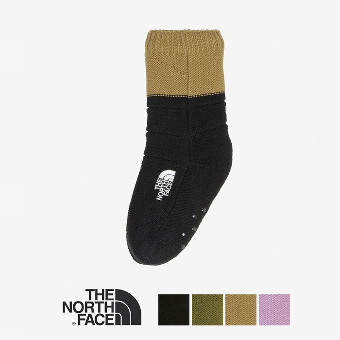 THE NORTH FACE ザ ノースフェイス K Nuptse Bootie Socks ヌプシ ブーティソ ックス（キッズ）NNJ82233【アウトドア キャンプ トラベル】◆1.5