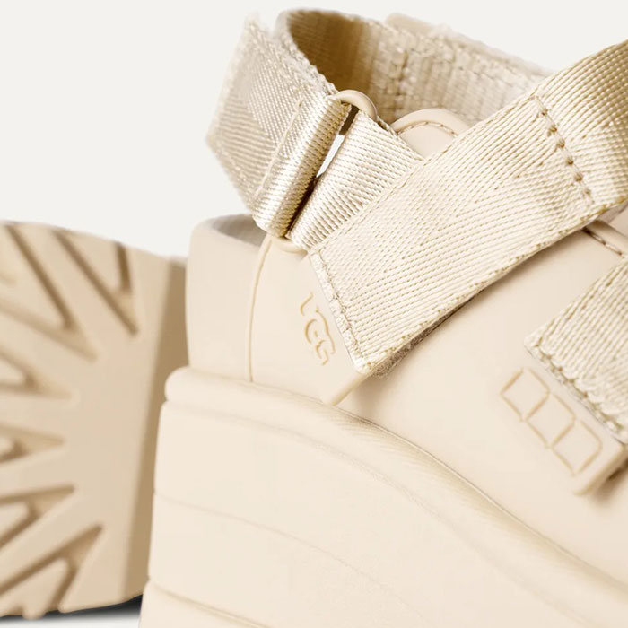 【国内正規販売店】UGG　アグ　GoldenRise　ゴールデンライズ　1167431【JASMINE(JSM)】【ストリート　フェス　スライド　スリングバック　ラップサンダル　スタイルアップ　3WAY　旅行　厚底】◆4