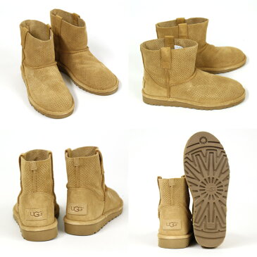 【SALE☆30%OFF】【国内正規販売店】UGG/アグ 1016852 W Classic Unlined Mini Perf ウィメンズ クラシック アンラインド ミニ パーフ [全2色] ムートンブーツ UGG ブーツ アグ ブーツ ugg クラシック レディース デッカーズ