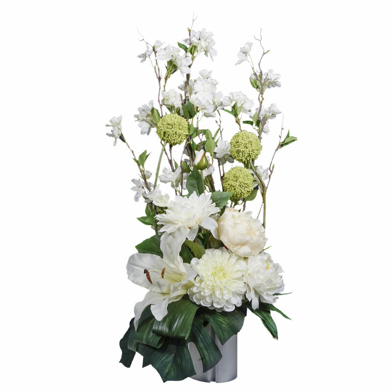 【RAL0018 ピオニー】フェイクフラワー 造花 卓上 テーブル リアルな造花 アーティフィシャルフラワー アートフラワー アレンジメント プレゼント 贈り物 ギフト インテリアフラワー インテリアグリーン インテリア 花 水やり不要 マム カサブランカ