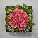 【RKL203 フレームアレンジ カーネーション】フェイクフラワー 造花 卓上 壁掛け テーブル リアルな造花 アーティフィシャルフラワー アートフラワー アレ...