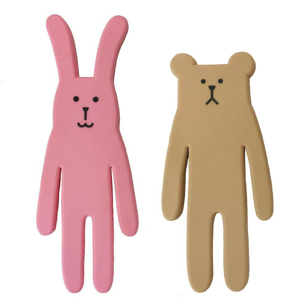 【代引き・同梱不可】マグネットフック クラフトホリック 2個セット(JAM×MOCHA)スマホスタンド メモスタンド バスルームフック