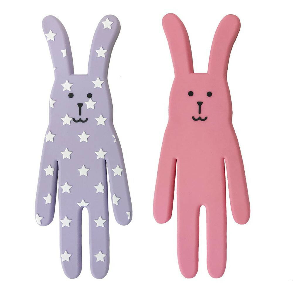 【代引き・同梱不可】マグネットフック クラフトホリック 2個セット(LAVENDER×JAM)キーホルダー メモスタンド 磁石