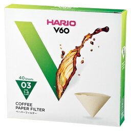 HARIO ハリオ V60ペーパーフィルター03 40枚×10 VCF-03-40M