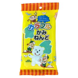 カラフルかみねんど(軽量粘土)　緑　60g×10個