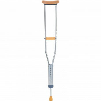 松葉杖を選ぶ目安は、身長から約40cmを引いた長さが目安です。個人差があるので、松葉杖を使うときは専門家のアドバイスを受け、身体にあったものを選んでください。サイズ個装サイズ：114×30.5×16cm重量800g個装重量：8400g素材・材質支柱(アルミ)、先ゴム・パット・グリップ(TPR)仕様110〜130cm9段階調節(2.5cm間隔)脇下:35.4〜50.6cm5段階調節(3.8cm間隔)杖先ゴム:22Φ(TG-22YL/P49)生産国中国fk094igrjs