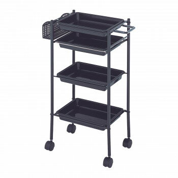 サロン向け C-305 トレーワゴン ブラック 13500