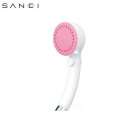 三栄水栓 SANEI ミストストップシャワーヘッド PS3062-80XA LP24・ピンク 家事用品 バス 洗面