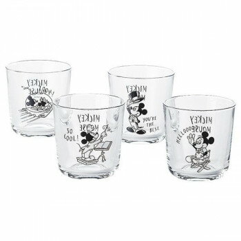 ディズニー　Mickey＆Friends　タンブラー4Pセット　50308 家事用品 食器