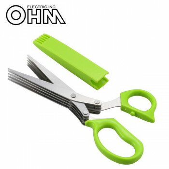 オーム電機 OHM はさみシュレッダー 保護ケース付き SHR-004 文具・玩具 文具