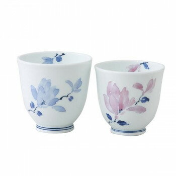 11469 波佐見焼 辻が花 組湯呑 家事用品 食器