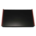 奥広フライト盆 黒天朱SL(ノンスリップ加工)タタキ 尺4 15103770 家事用品 台所用品