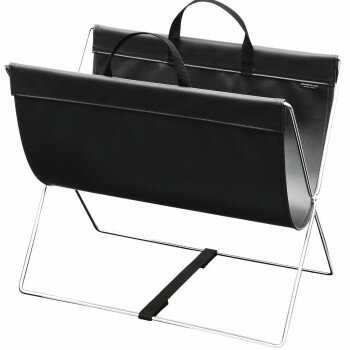 日本製 SAKI(サキ) セルフワゴン レザー調PVC Mサイズ R-357 ブラック 家具/収納 オフィス収納