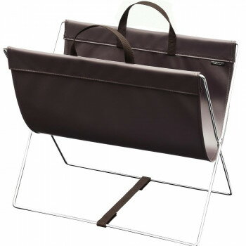 日本製 SAKI(サキ) セルフワゴン レザー調PVC Mサイズ R-357 ブラウン 家具/収納 オフィス収納