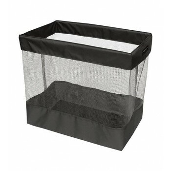 日本製 SAKI(サキ) サイドワゴン Lサイズ用 交換袋 メッシュ R-330・E ブラック 家具/収納 オフィス収納