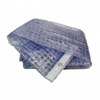 HE-2500MA 大型カーテンレール用ビニールカーテン防炎 2.0×2.0m上面ハトメ 00058079-001 ガーデニング..