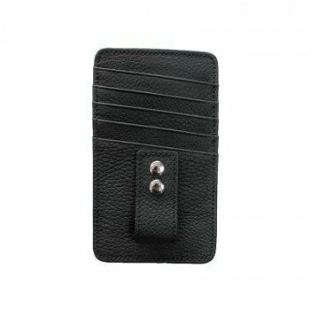 AWESOME(オーサム)　サンバイザーカードホルダー　ブラック　SCH-02 スポーツ・アウトドア カー・自転車