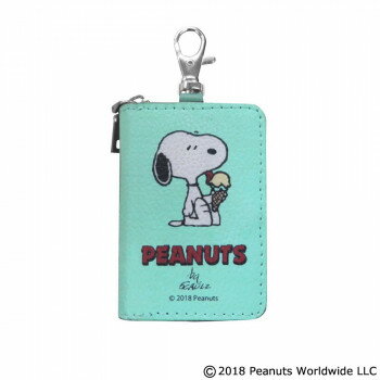 SNOOPY スヌーピー スマートキーケース ブルー SN163 服飾雑貨 財布・カードケース