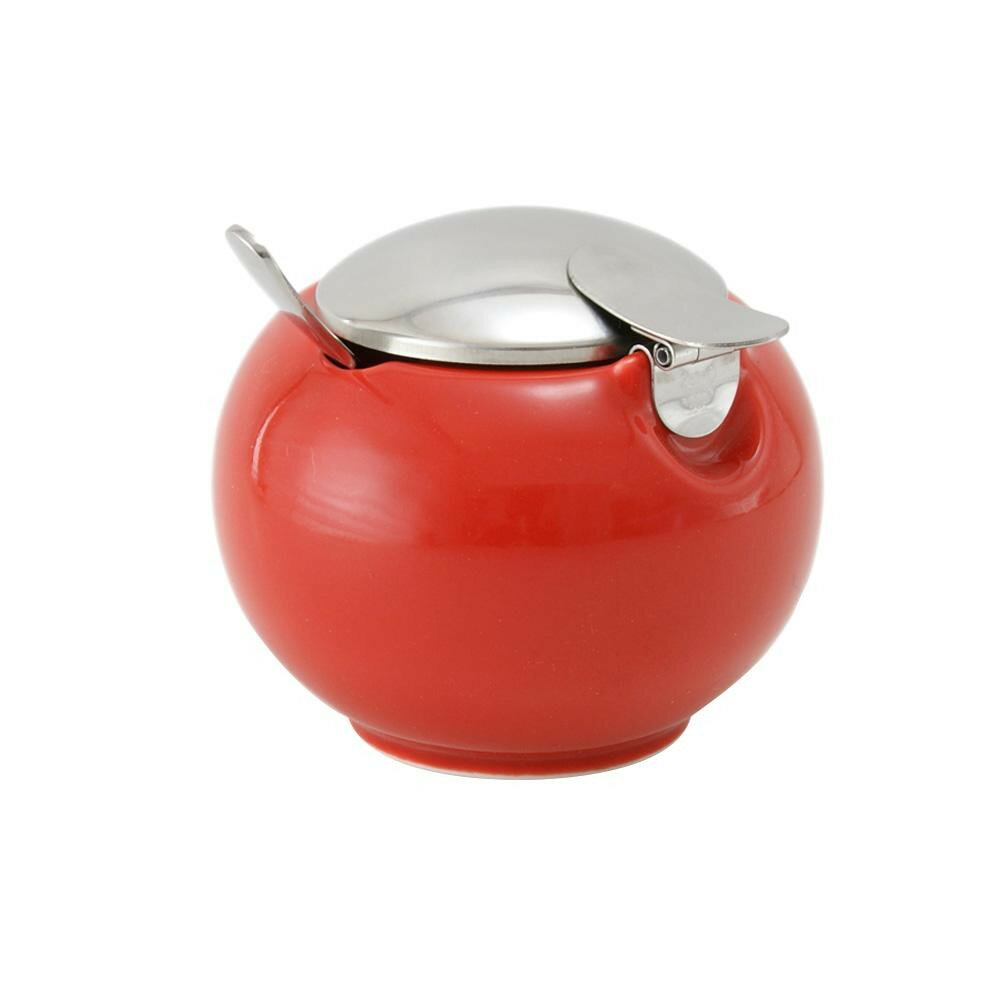 ZERO JAPAN 丸型コンテナS 薬味スプーン付 BKK-04 TO・トマト 家事用品 食器