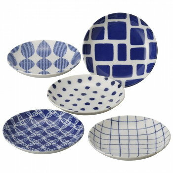 藍小町　取皿揃　48371 家事用品 食器