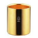 18-8ステンレスW構造24金メッキタンブラー TM-042 家事用品 食器