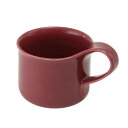 ZEROJAPAN(ゼロジャパン) カフェマグ スモール CFZ-01 BUG・バーガンディー 家事用品 食器(3)