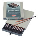 デザイングラファイト鉛筆 12本セット MDF(木繊維成形材)ケース入り B8815H12 479227 文具・玩具 文具(3)